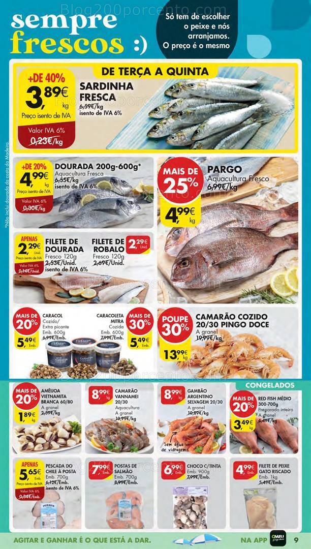 Antevisão Folheto PINGO DOCE Lojas Pequenas Promoções de 22 a 28 agosto