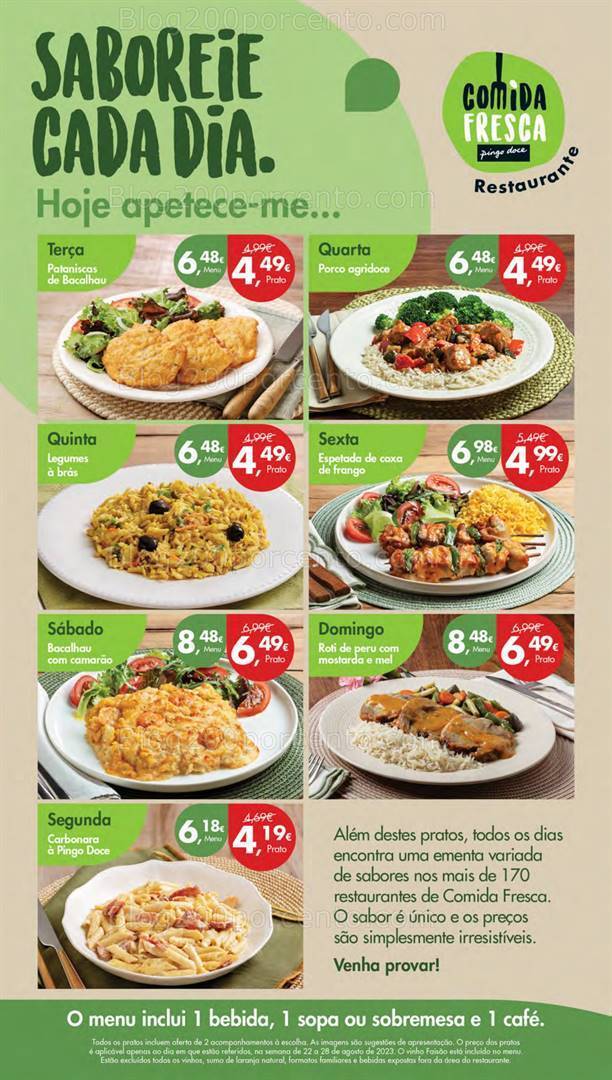 Antevisão Folheto PINGO DOCE Lojas Pequenas Promoções de 22 a 28 agosto