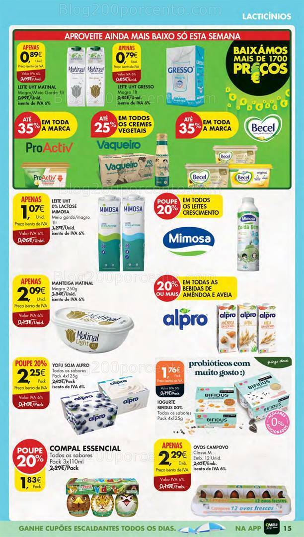 Antevisão Folheto PINGO DOCE Lojas Pequenas Promoções de 22 a 28 agosto