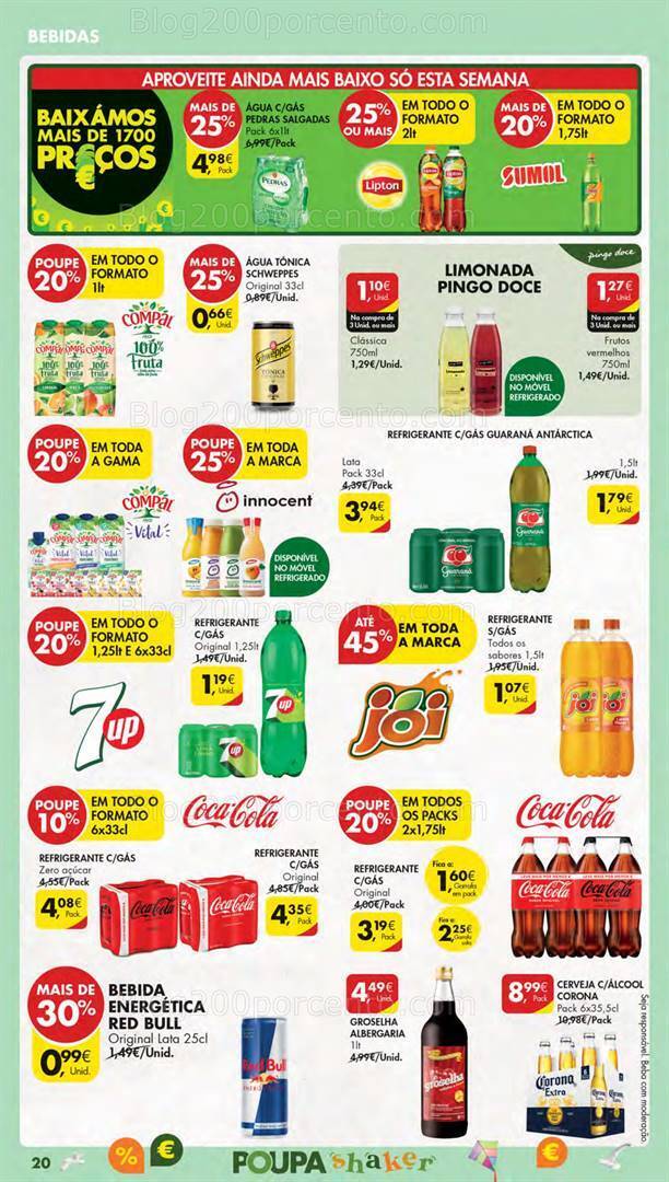 Antevisão Folheto PINGO DOCE Lojas Pequenas Promoções de 22 a 28 agosto