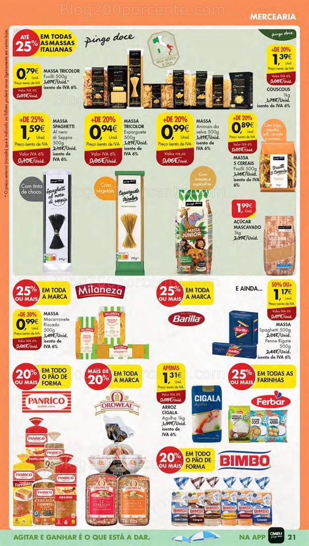 Antevisão Folheto PINGO DOCE Lojas Pequenas Promoções de 22 a 28 agosto