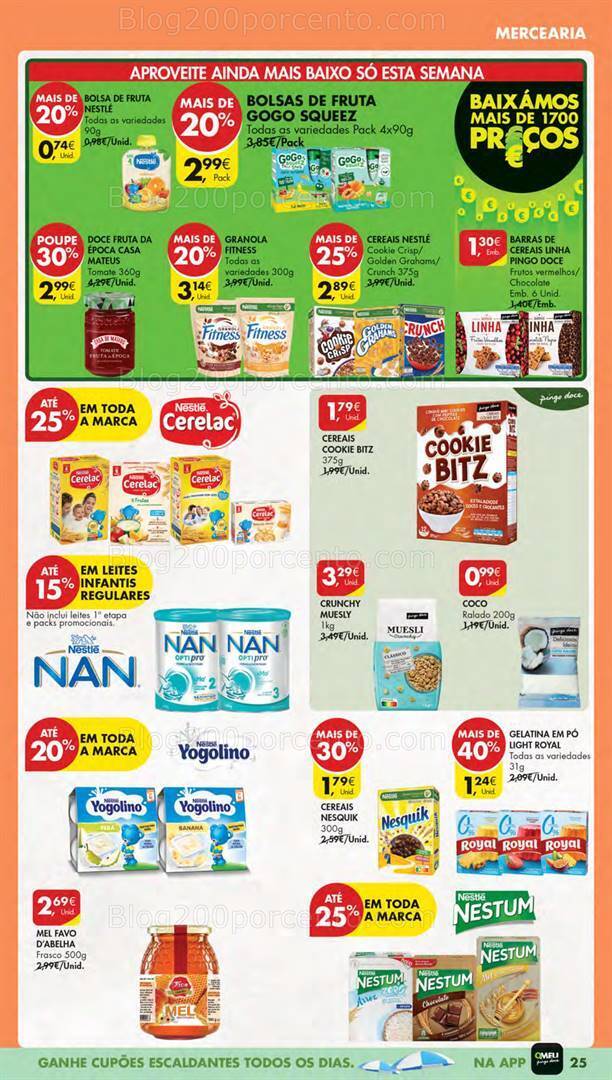 Antevisão Folheto PINGO DOCE Lojas Pequenas Promoções de 22 a 28 agosto