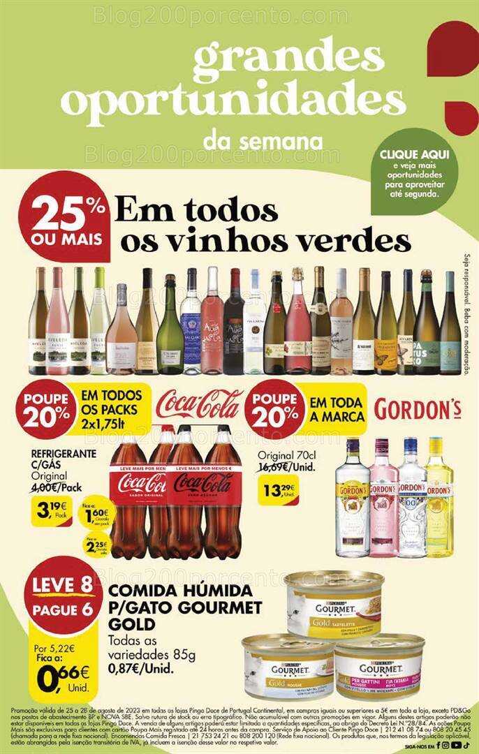 Antevisão Folheto PINGO DOCE Promoções Fim de Semana - 25 a 28 agosto
