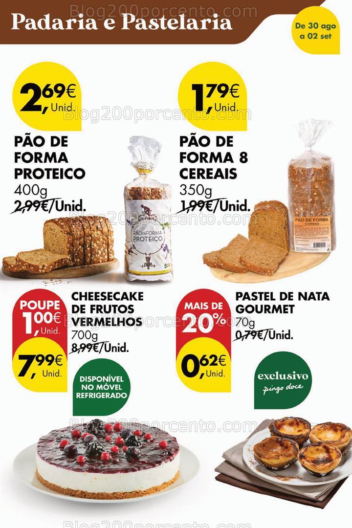 Antevisão Folheto PINGO DOCE Ganhe a Dobrar Fim de Semana - 30 agosto a 1 setembro