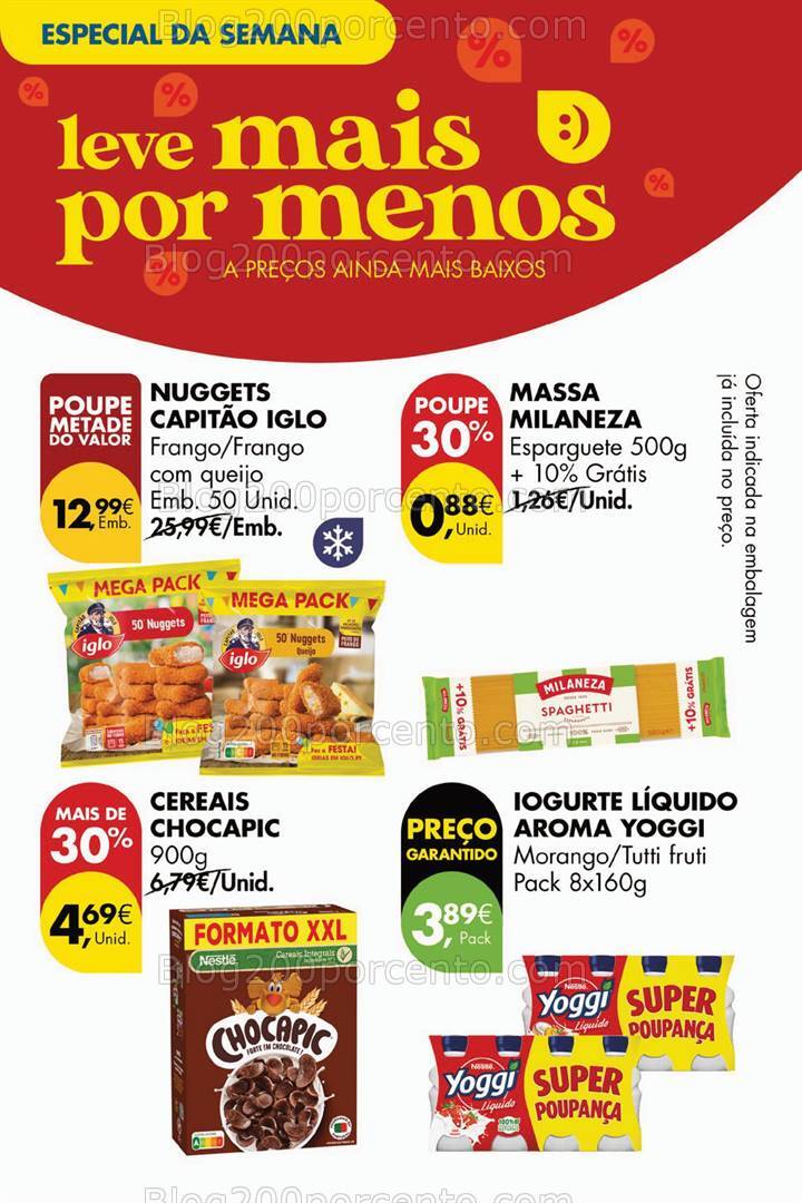 Antevisão Folheto PINGO DOCE Ganhe a Dobrar Fim de Semana - 30 agosto a 1 setembro