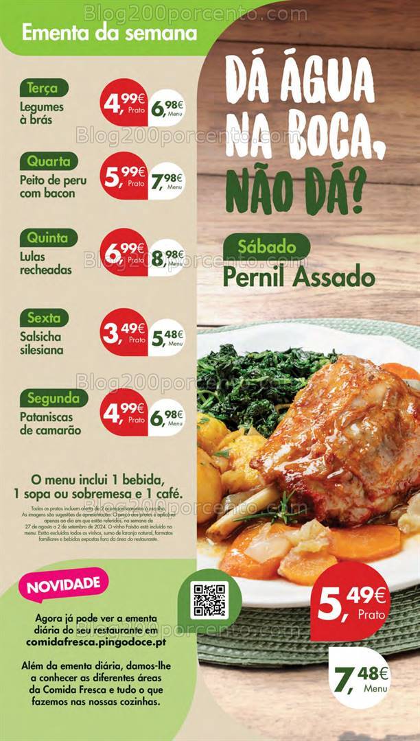 Antevisão Folheto PINGO DOCE Lojas Pequenas Promoções de 27 agosto a 2 setembro