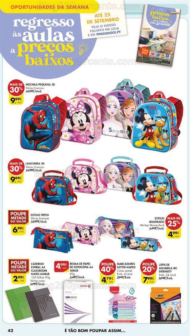 Antevisão Folheto PINGO DOCE Lojas Grandes Promoções de 29 agosto a 4 setembro