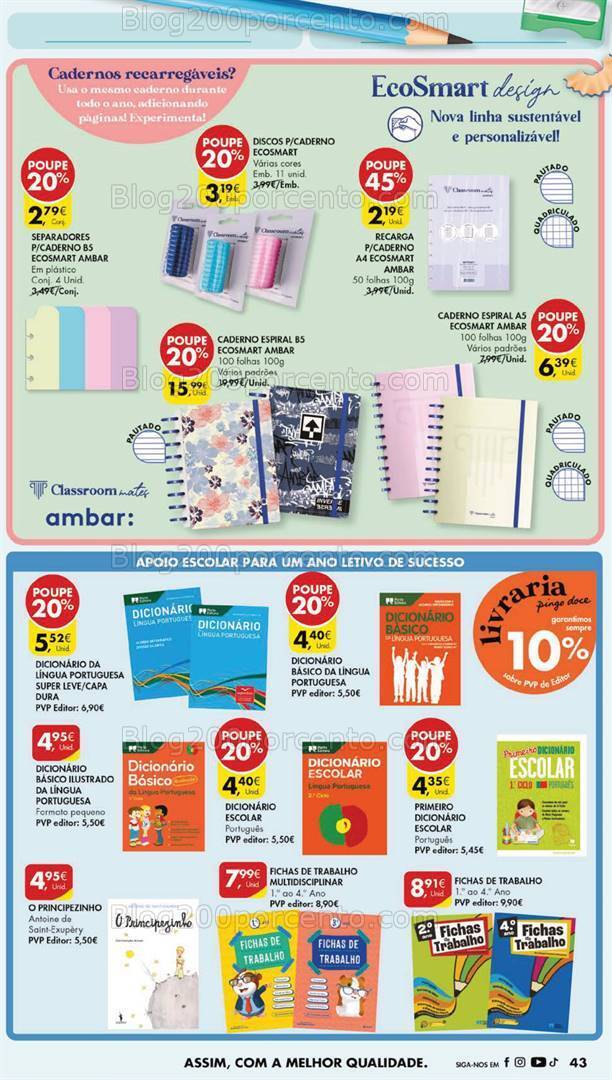 Antevisão Folheto PINGO DOCE Lojas Grandes Promoções de 29 agosto a 4 setembro