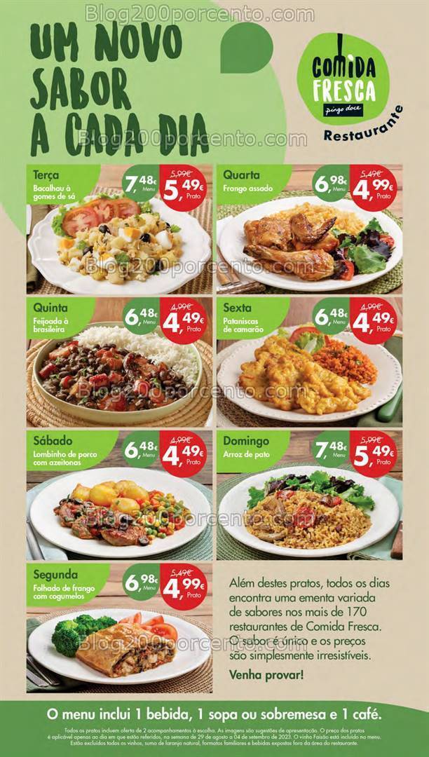 Antevisão Folheto PINGO DOCE Lojas Pequenas Promoções de 29 agosto a 4 setembro