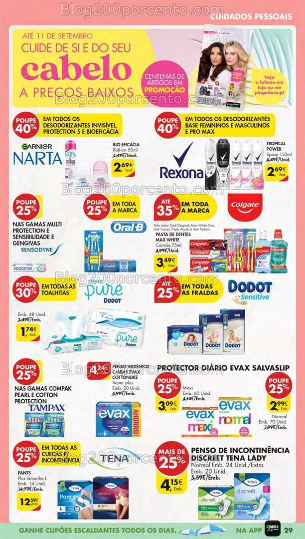 Antevisão Folheto PINGO DOCE Lojas Pequenas Promoções de 29 agosto a 4 setembro