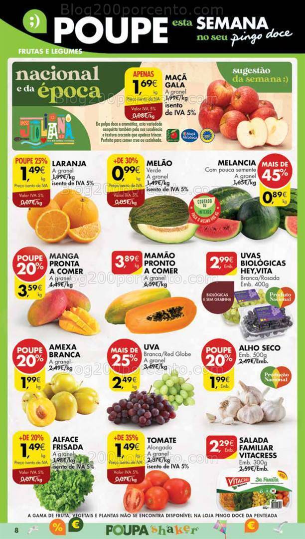 Antevisão Folheto PINGO DOCE Madeira Promoções de 29 agosto a 4 setembro