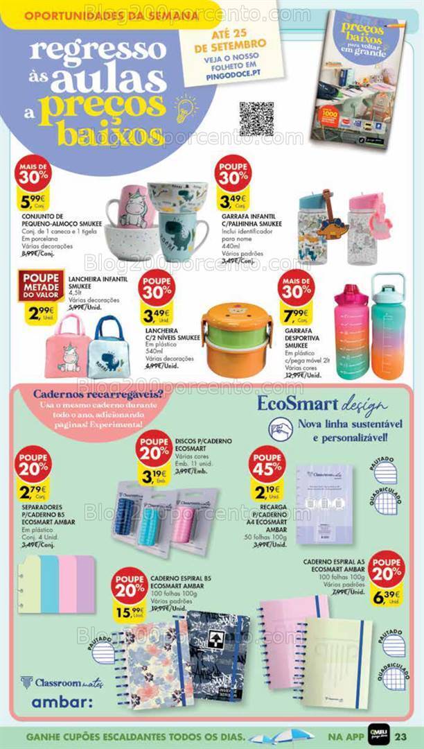 Antevisão Folheto PINGO DOCE Madeira Promoções de 29 agosto a 4 setembro