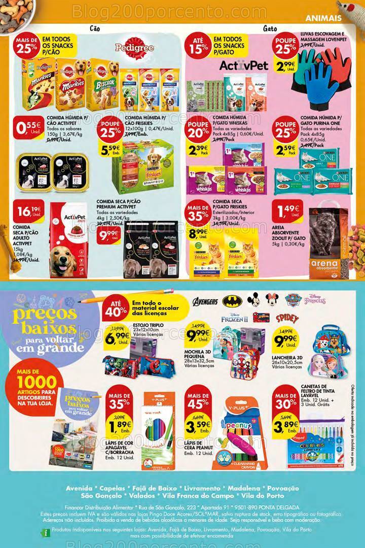 Antevisão Folheto PINGO DOCE Açores Promoções de 31 agosto a 6 setembro