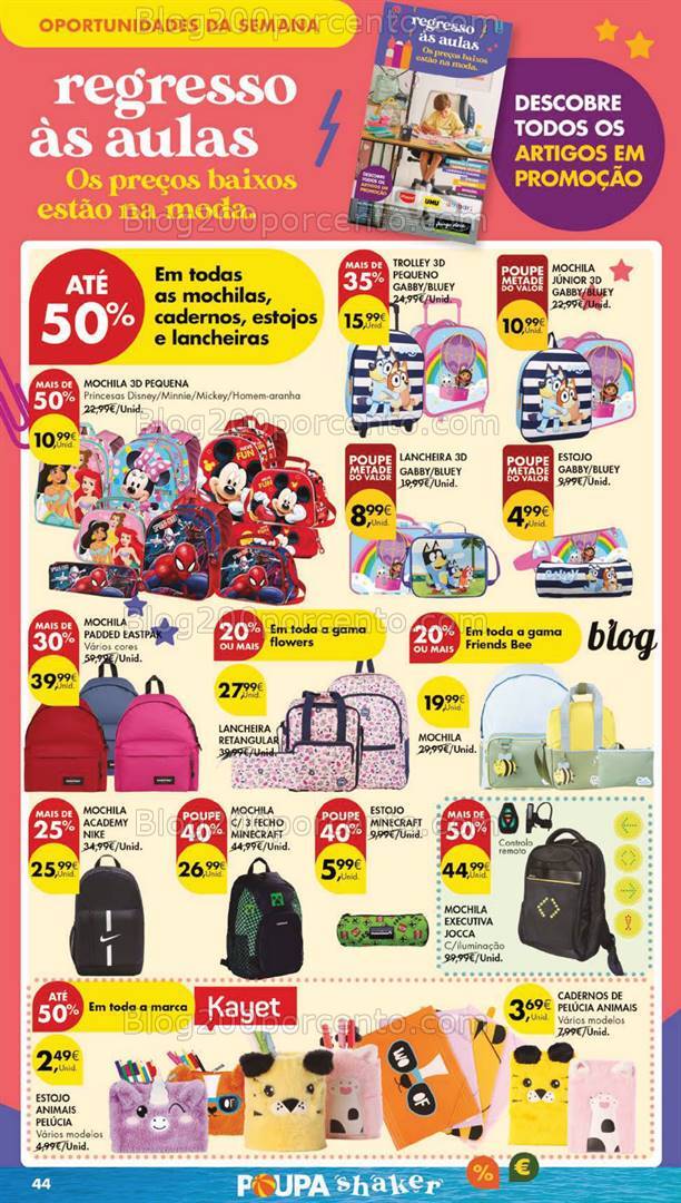 Antevisão Folheto PINGO DOCE Bazar Grandes Promoções de 3 a 9 setembro