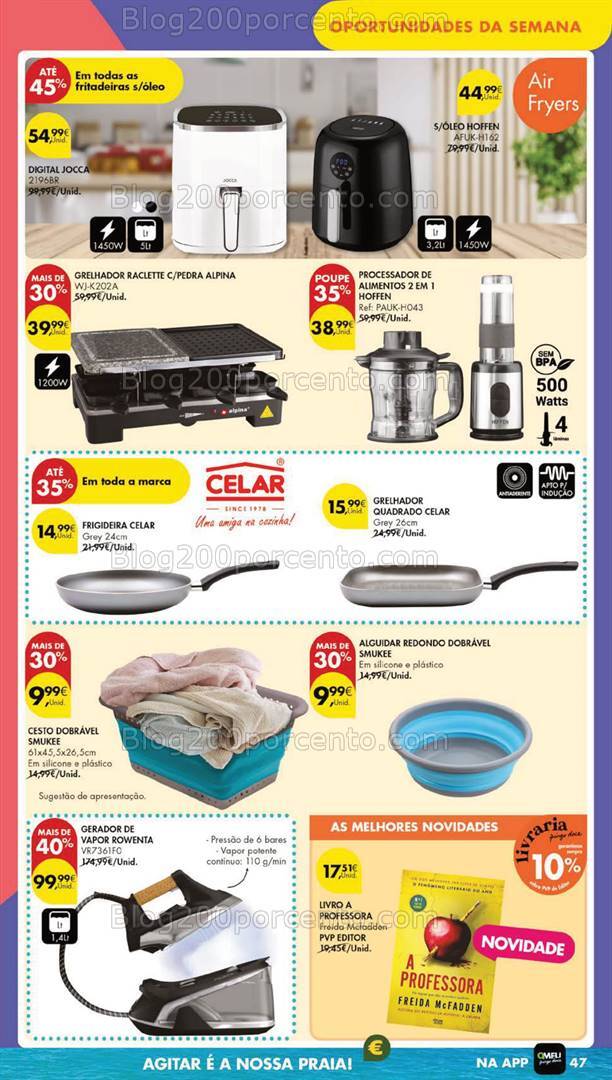 Antevisão Folheto PINGO DOCE Bazar Grandes Promoções de 3 a 9 setembro