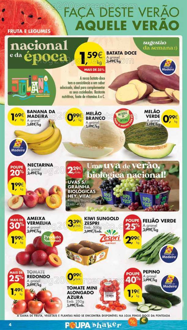 Antevisão Folheto PINGO DOCE Madeira Promoções de 3 a 9 setembro