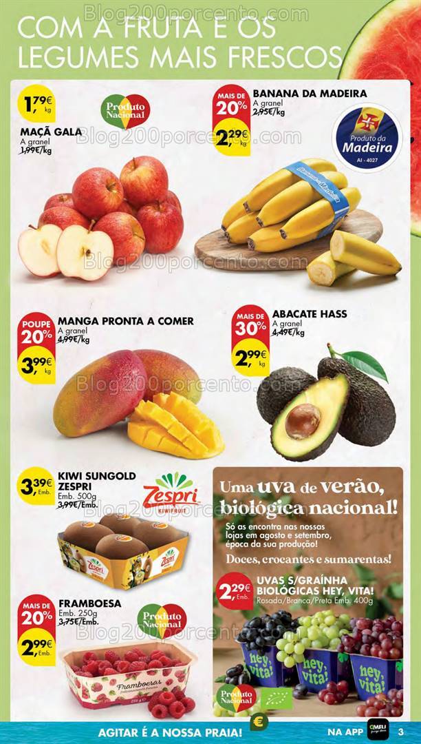 Antevisão Folheto PINGO DOCE Lojas Pequenas Promoções de 3 a 9 setembro