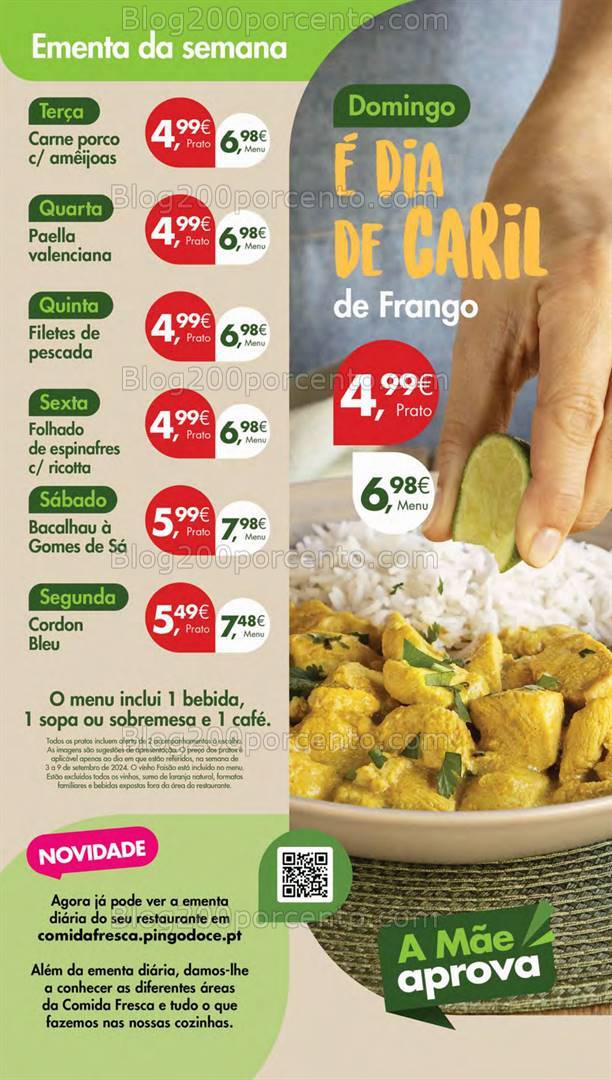 Antevisão Folheto PINGO DOCE Lojas Pequenas Promoções de 3 a 9 setembro