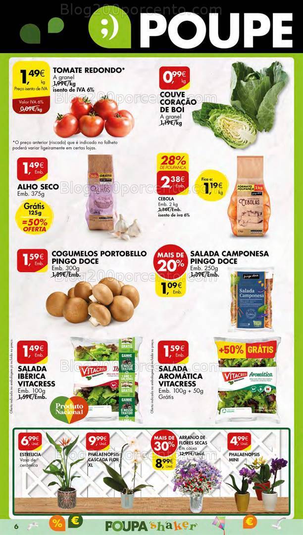 Antevisão Folheto PINGO DOCE Promoções de 5 a 11 setembro