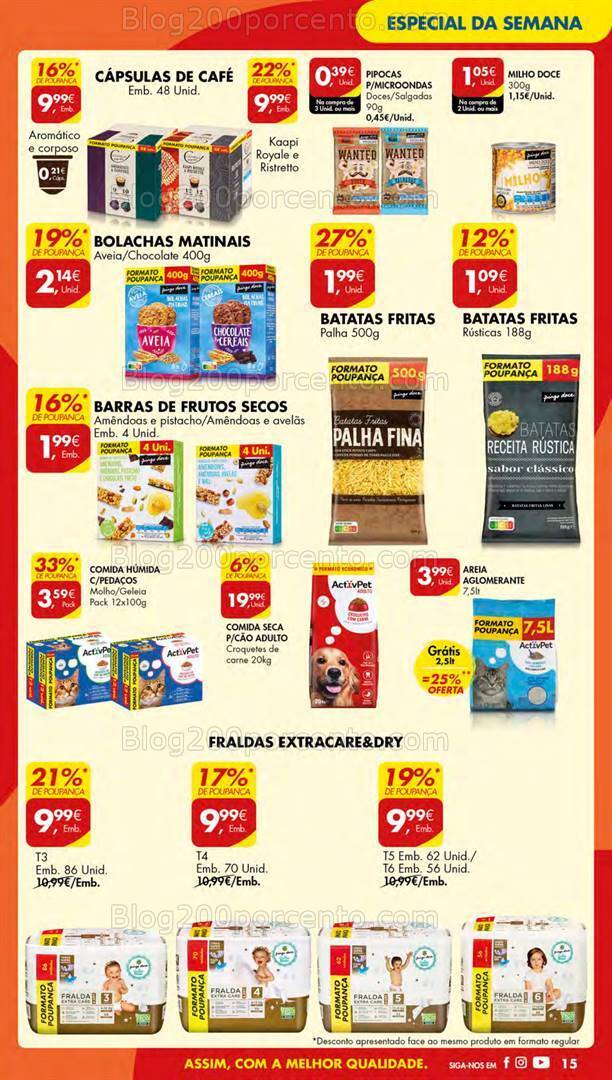 Antevisão Folheto PINGO DOCE Promoções de 5 a 11 setembro