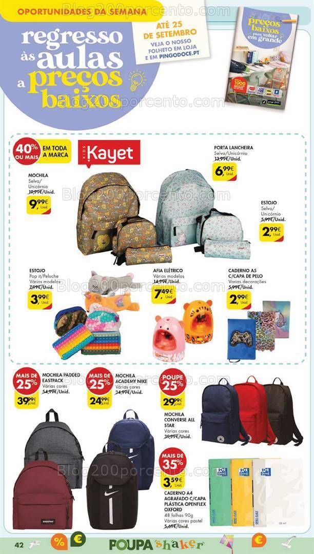 Antevisão Folheto PINGO DOCE Lojas Grandes Promoções de 5 a 11 setembro