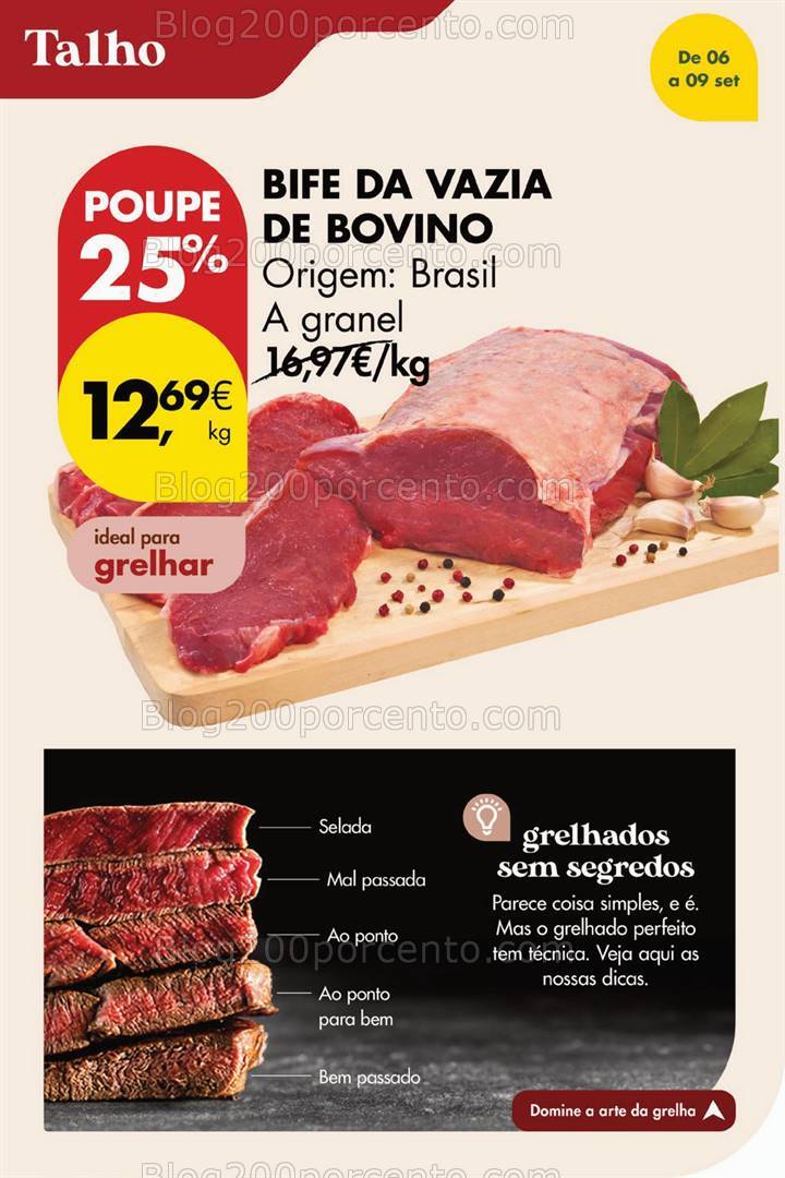 Antevisão Folheto PINGO DOCE Promoções Fim de Semana - 6 a 9 setembro