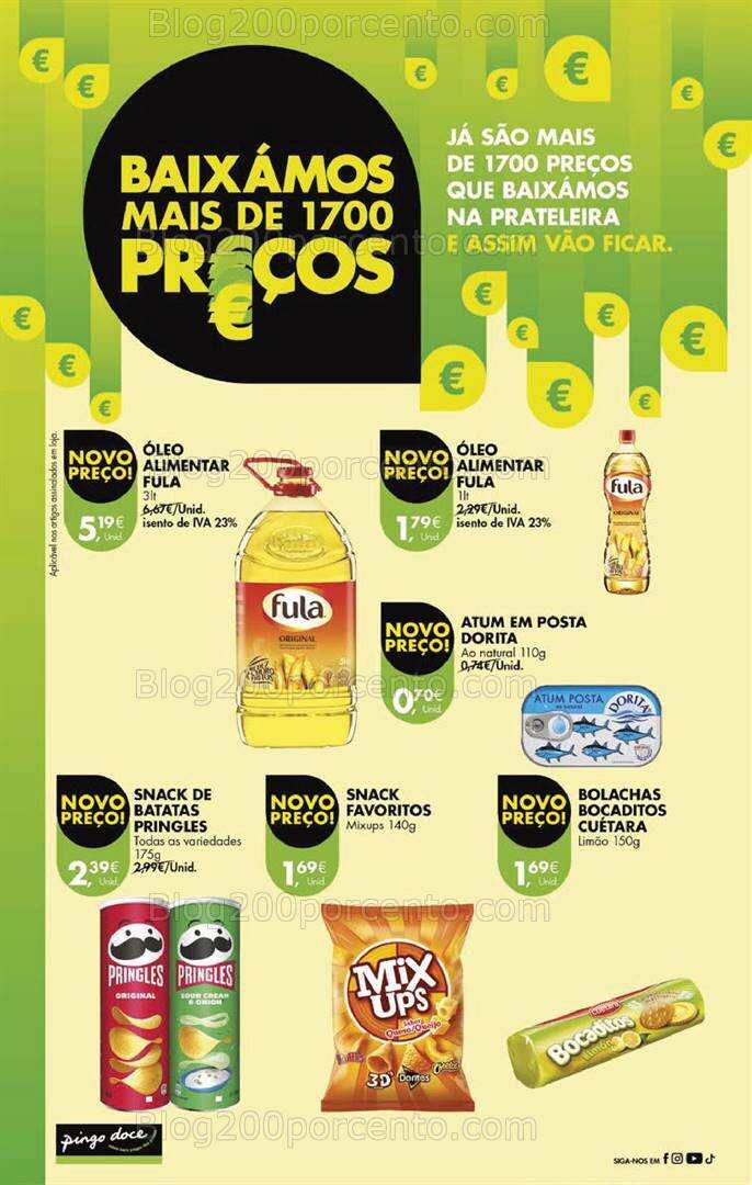 Antevisão Folheto PINGO DOCE Promoções Fim de Semana - 8 a 11 setembro