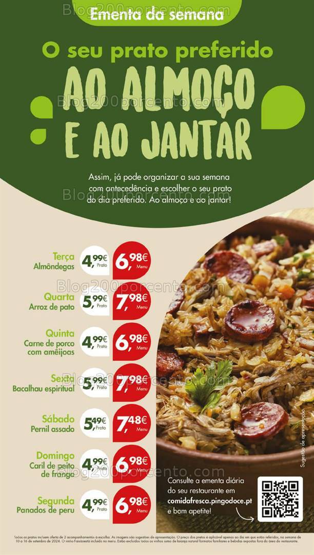 Antevisão Folheto PINGO DOCE Lojas Grandes Promoções de 10 a 16 setembro
