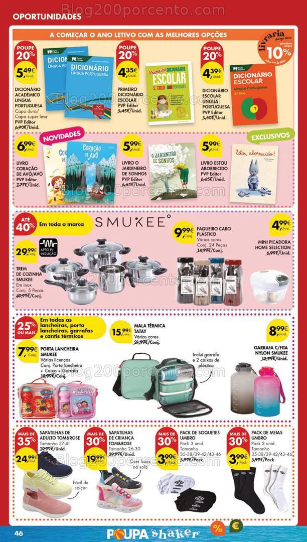 Antevisão Folheto PINGO DOCE Bazar Grandes Promoções de 10 a 16 setembro