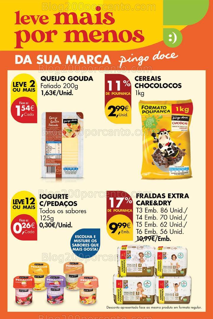 Antevisão Folheto PINGO DOCE Promoções Fim de Semana - 13 a 16 setembro