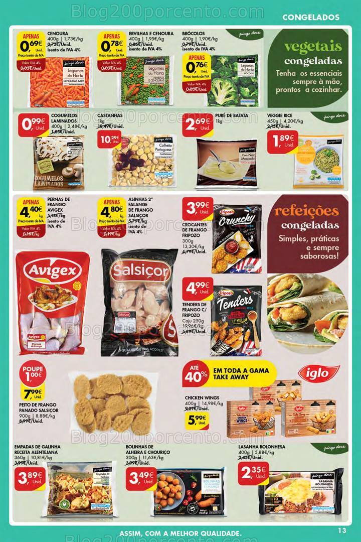 Antevisão Folheto PINGO DOCE Promoções de 14 a 19 setembro