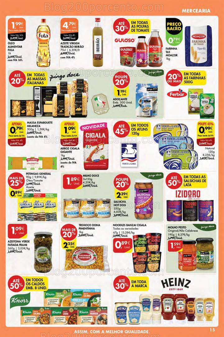 Antevisão Folheto PINGO DOCE Promoções de 14 a 19 setembro
