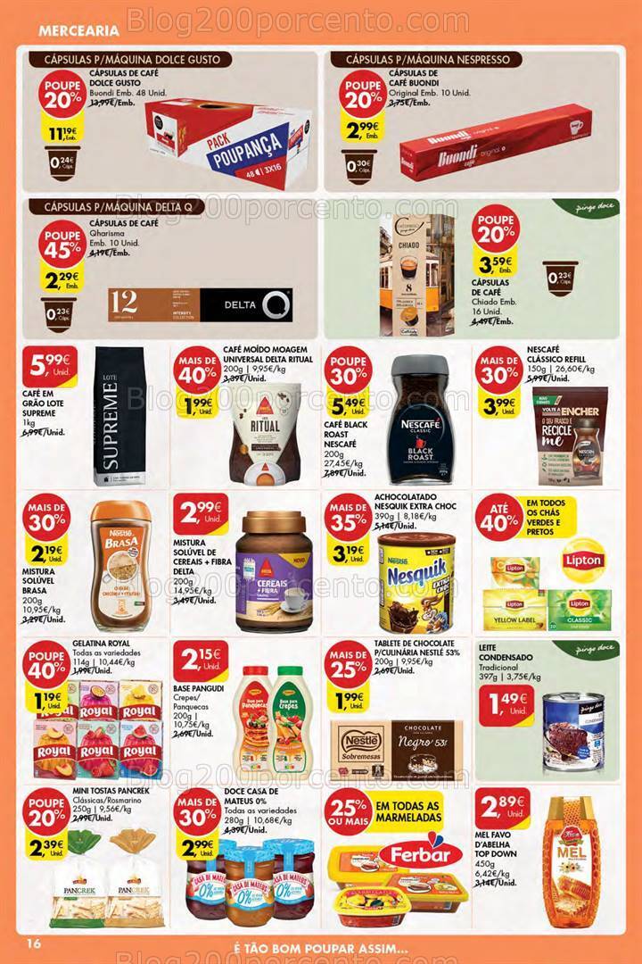 Antevisão Folheto PINGO DOCE Promoções de 14 a 19 setembro
