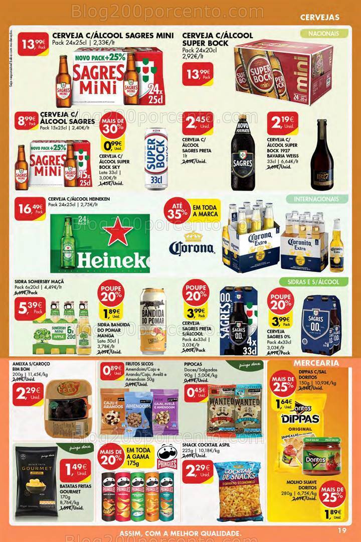 Antevisão Folheto PINGO DOCE Promoções de 14 a 19 setembro