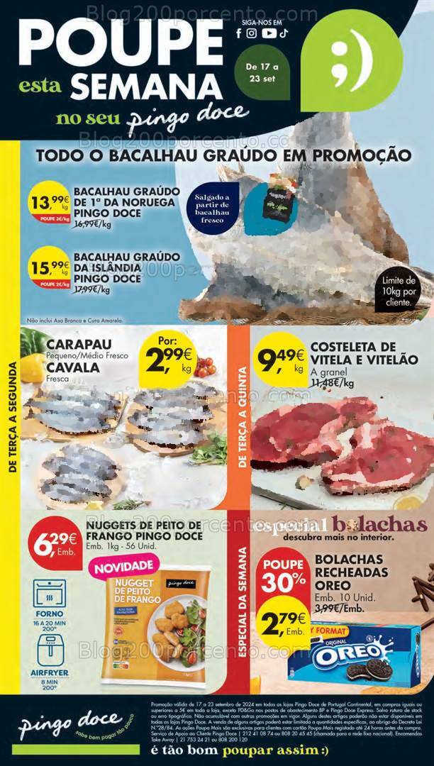 Antevisão Folheto PINGO DOCE Lojas Pequenas Promoções de 17 a 23 setembro