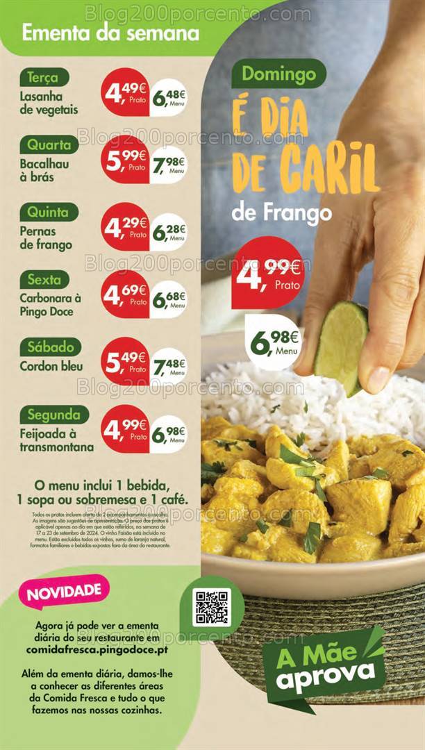Antevisão Folheto PINGO DOCE Lojas Pequenas Promoções de 17 a 23 setembro