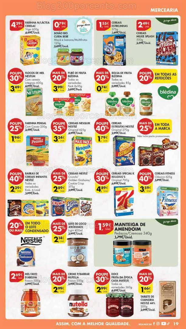 Antevisão Folheto PINGO DOCE Madeira Promoções de 19 a 25 setembro