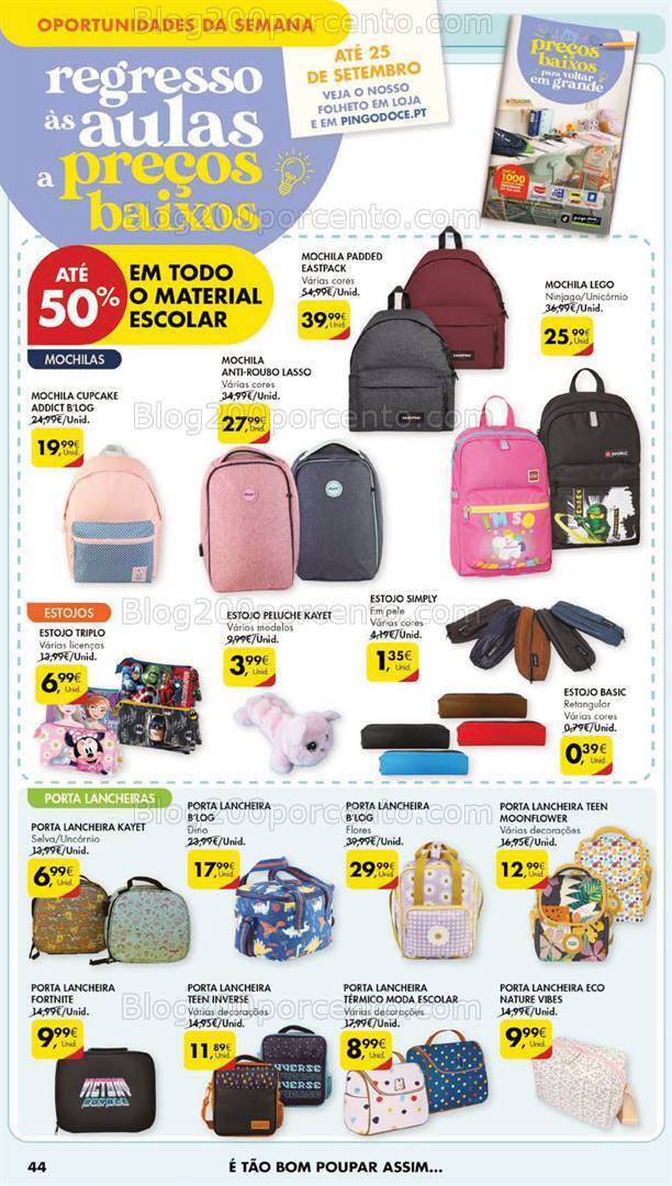 Antevisão Folheto PINGO DOCE Lojas Grandes Promoções de 19 a 25 setembro