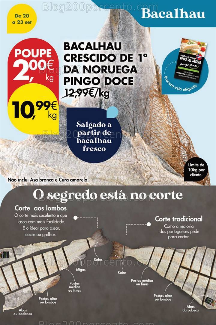 Antevisão Folheto PINGO DOCE Promoções Fim de Semana - 20 a 23 setembro