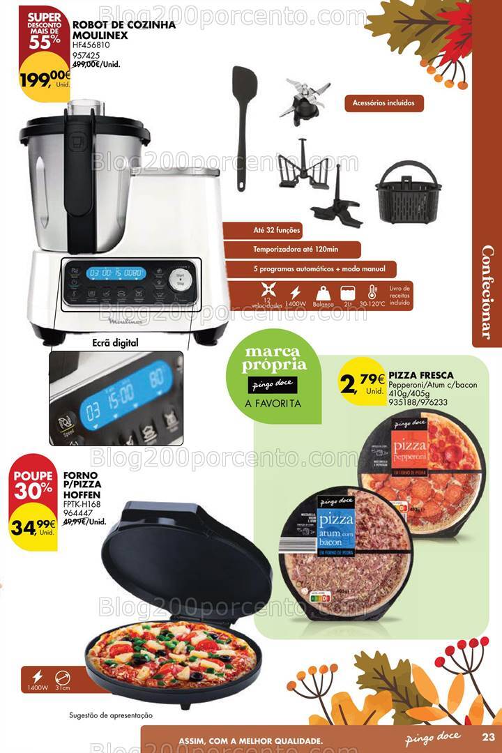 Antevisão Folheto PINGO DOCE Bazar Outono Promoções de 24 setembro a 21 outubro