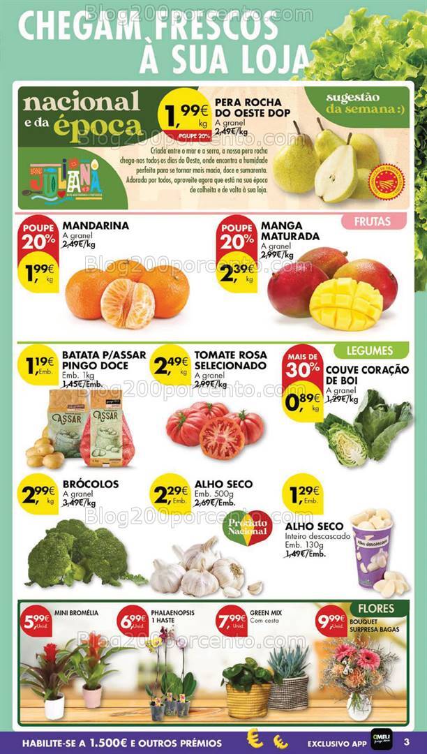 Antevisão Folheto PINGO DOCE Lojas Grandes Promoções de 24 a 30 setembro