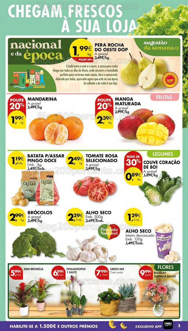 Antevisão Folheto PINGO DOCE Lojas Pequenas Promoções de 24 a 30 setembro