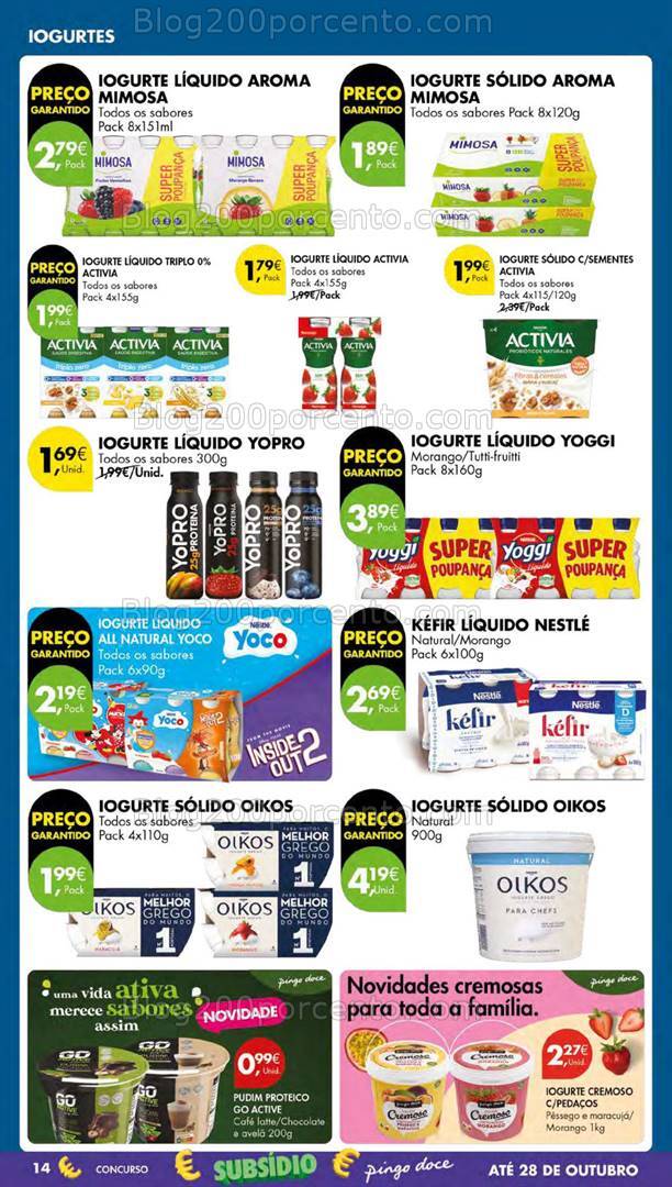 Antevisão Folheto PINGO DOCE Lojas Pequenas Promoções de 24 a 30 setembro