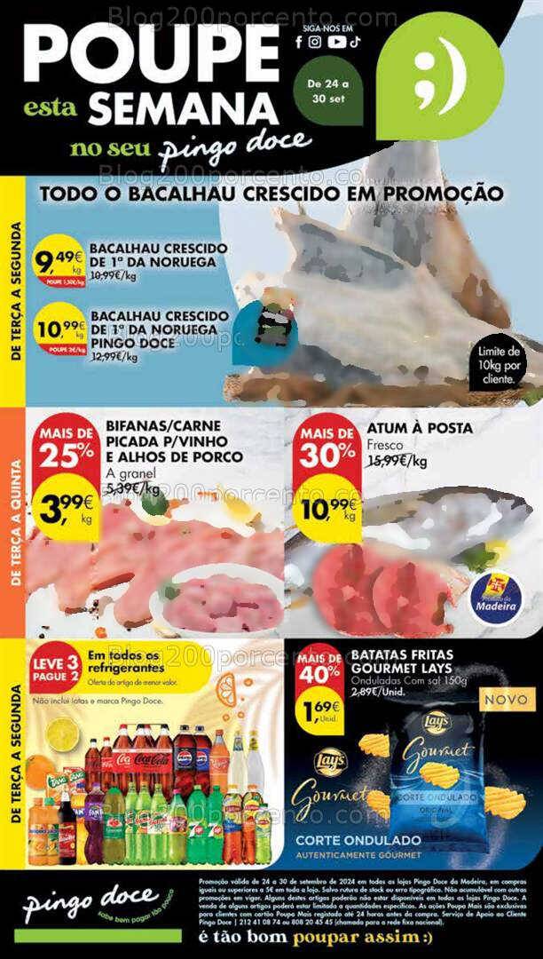 Antevisão Folheto PINGO DOCE Madeira Promoções de 24 a 30 setembro