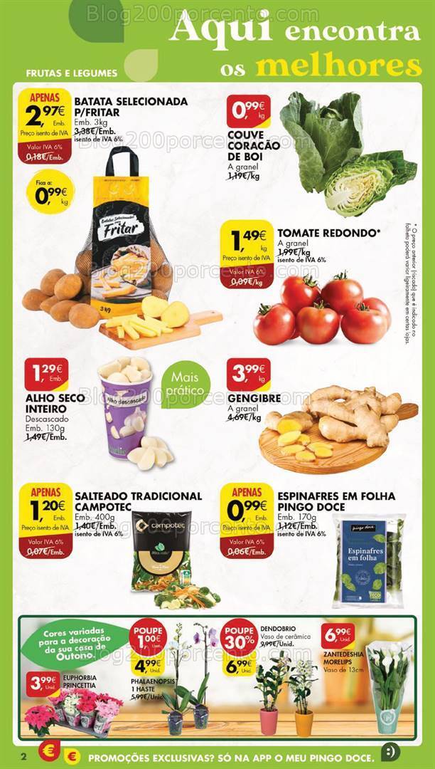 Antevisão Folheto PINGO DOCE Lojas Grandes Promoções de 26 setembro a 2 outubro