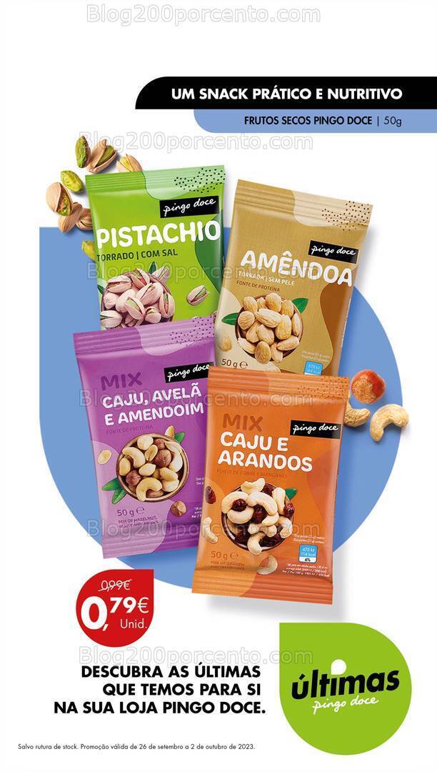 Antevisão Folheto PINGO DOCE Lojas Pequenas Promoções de 26 setembro a 2 outubro
