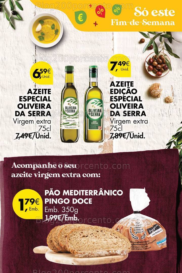 Antevisão Folheto PINGO DOCE Promoções Fim de Semana - 27 a 30 setembro