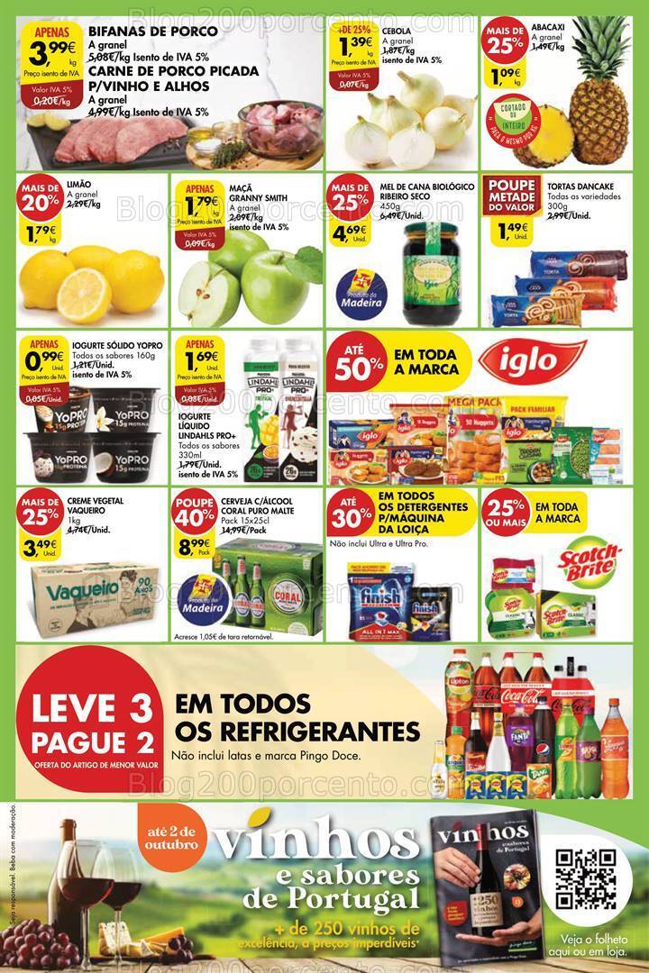 Antevisão Folheto PINGO DOCE Madeira Promoções Fim de Semana - 29 setembro a 2 outubro