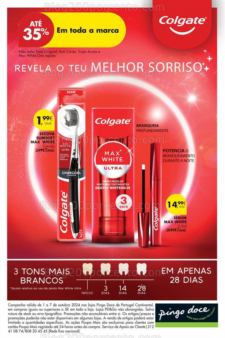Antevisão Folheto PINGO DOCE Higiene Oral Promoções de 1 a 7 outubro