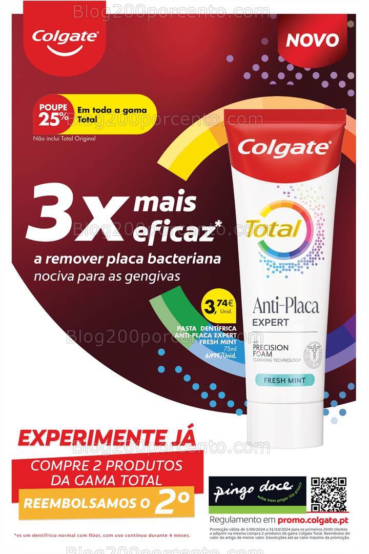 Antevisão Folheto PINGO DOCE Higiene Oral Promoções de 1 a 7 outubro
